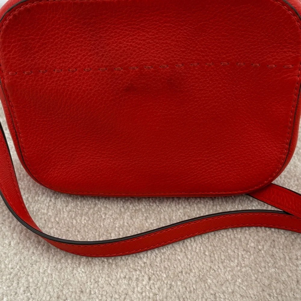 Tory Burch Vibrant Red Crossbody Bag - Picture 3 of 14
